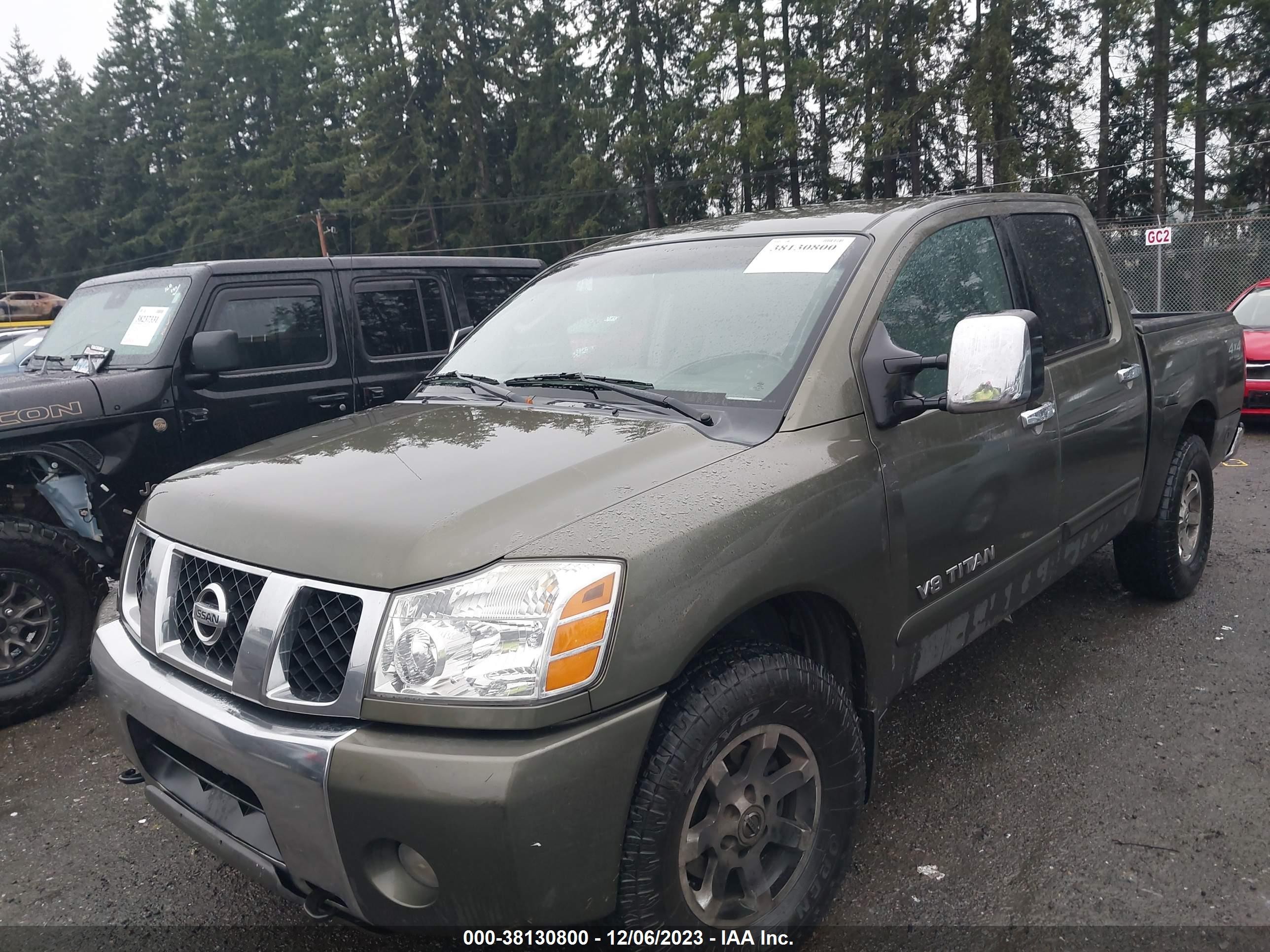 Photo 1 VIN: 1N6AA07B85N560557 - NISSAN TITAN 