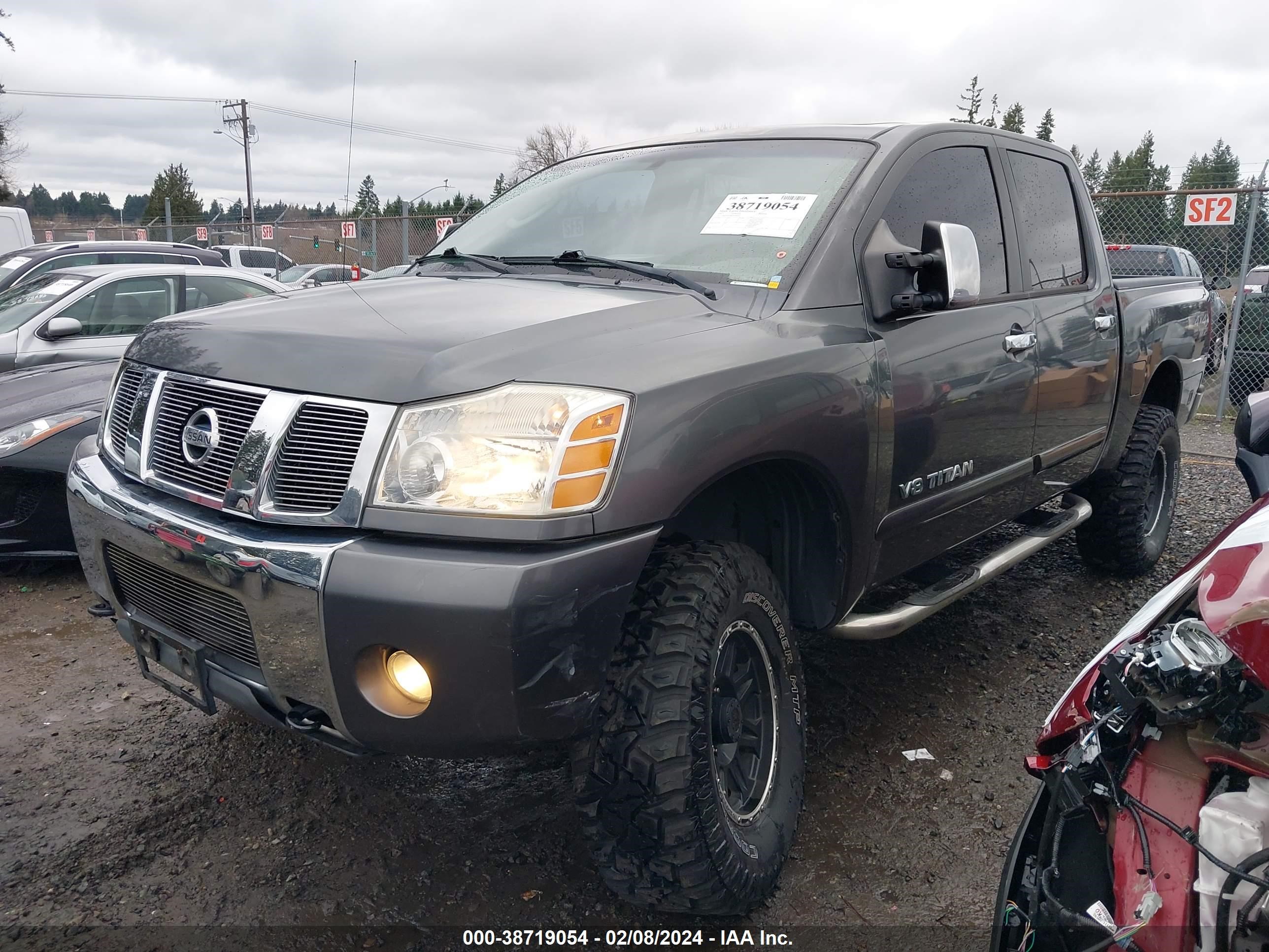 Photo 1 VIN: 1N6AA07B87N244062 - NISSAN TITAN 