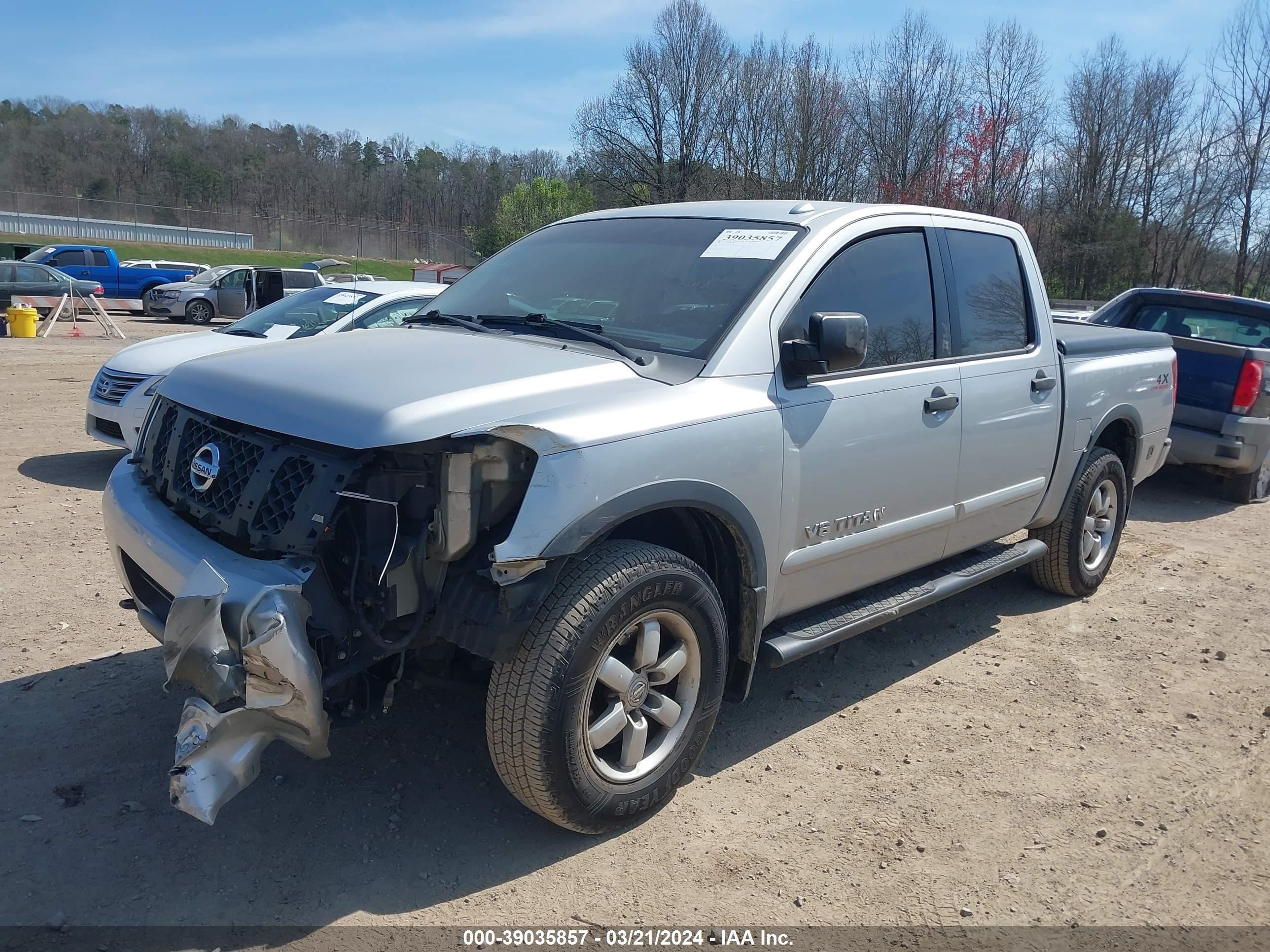 Photo 1 VIN: 1N6AA07C38N356665 - NISSAN TITAN 