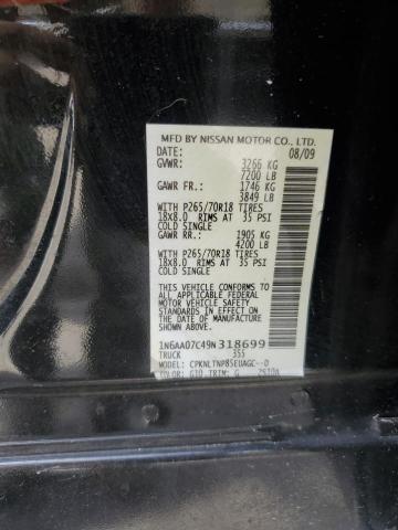 Photo 12 VIN: 1N6AA07C49N318699 - NISSAN TITAN XE 