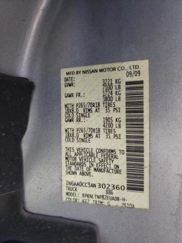 Photo 11 VIN: 1N6AA0CC3AN302360 - NISSAN TITAN XE 