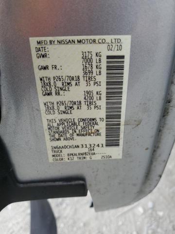 Photo 11 VIN: 1N6AA0CH1AN313241 - NISSAN TITAN 