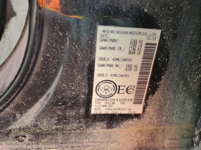 Photo 12 VIN: 1N6AA0EC1EN510658 - NISSAN TITAN S 