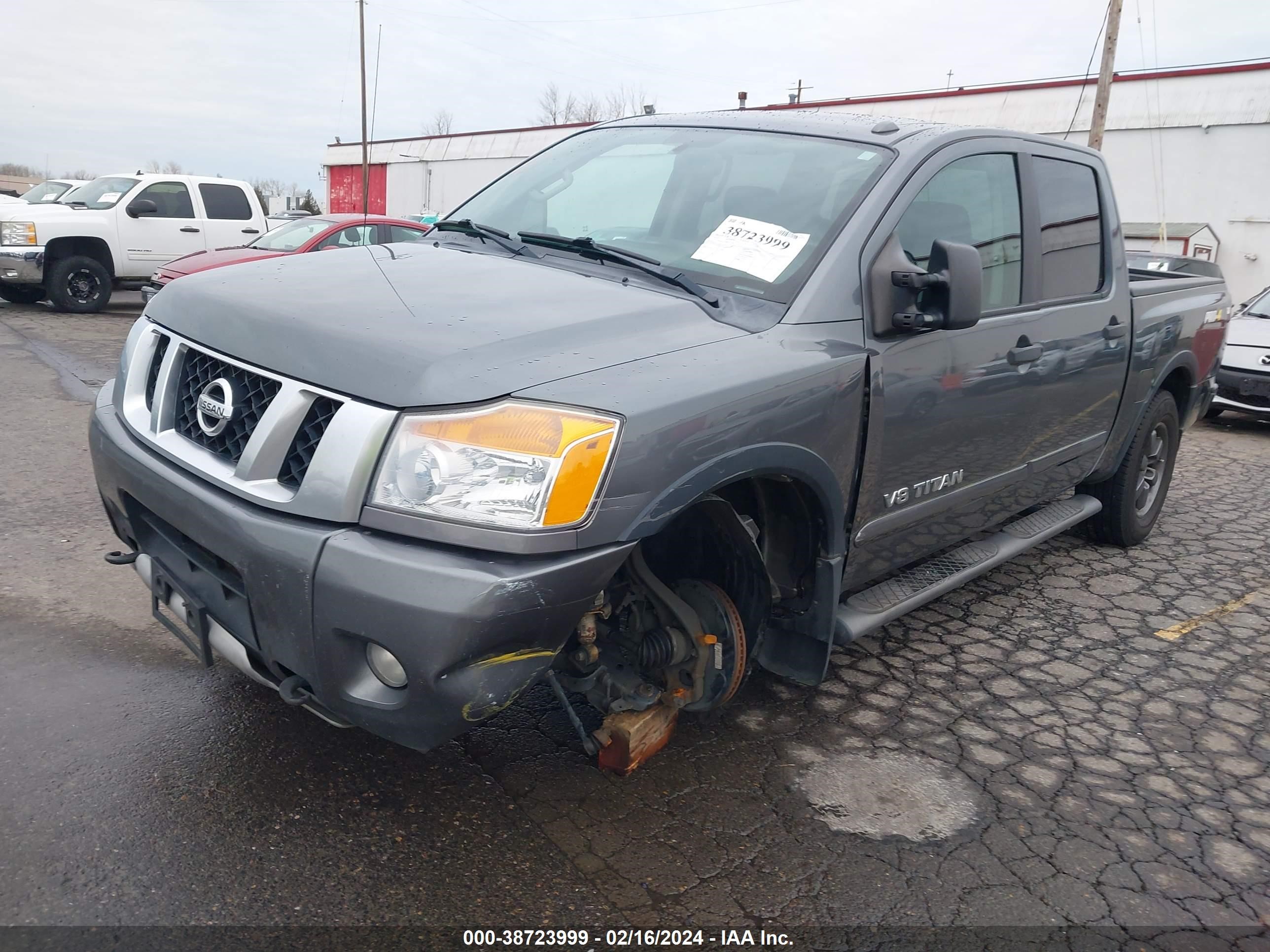 Photo 1 VIN: 1N6AA0EC2EN516758 - NISSAN TITAN 