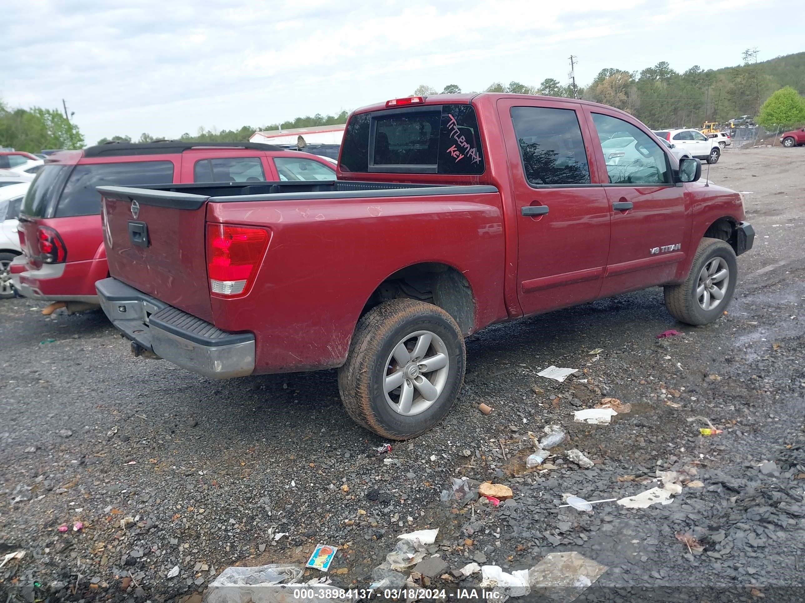 Photo 3 VIN: 1N6AA0EJ1DN302163 - NISSAN TITAN 