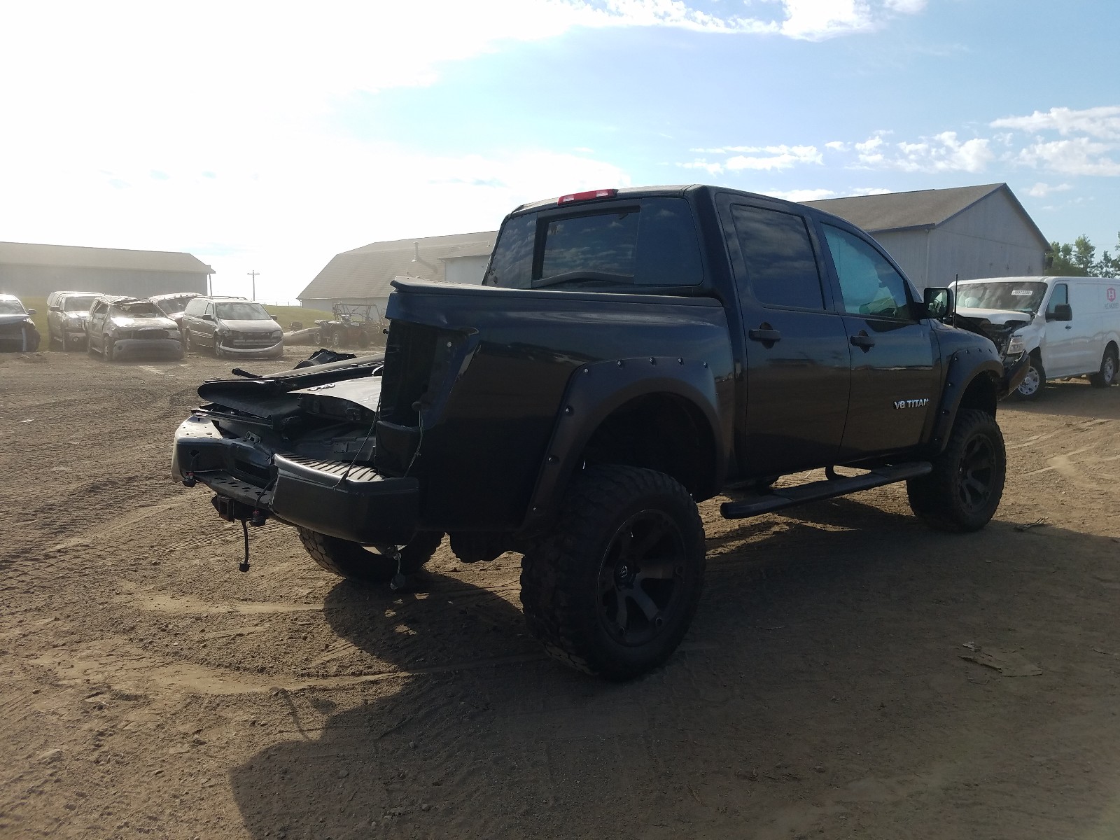 Photo 3 VIN: 1N6AA0EJ4FN515045 - NISSAN TITAN S 