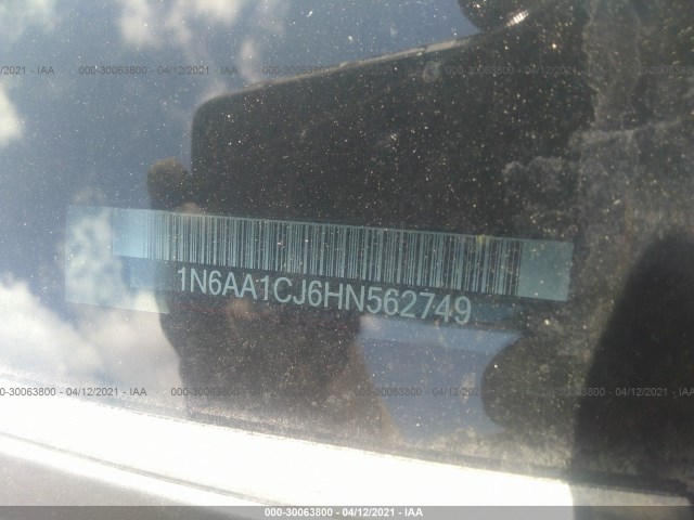 Photo 8 VIN: 1N6AA1CJ6HN562749 - NISSAN TITAN 