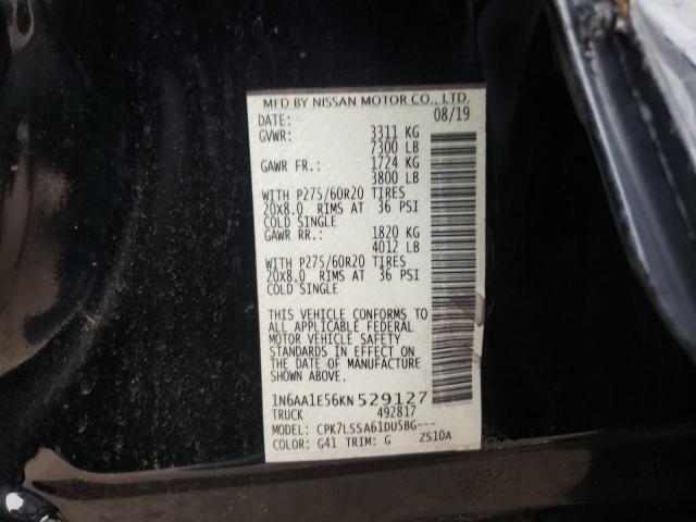 Photo 11 VIN: 1N6AA1E56KN529127 - NISSAN TITAN 