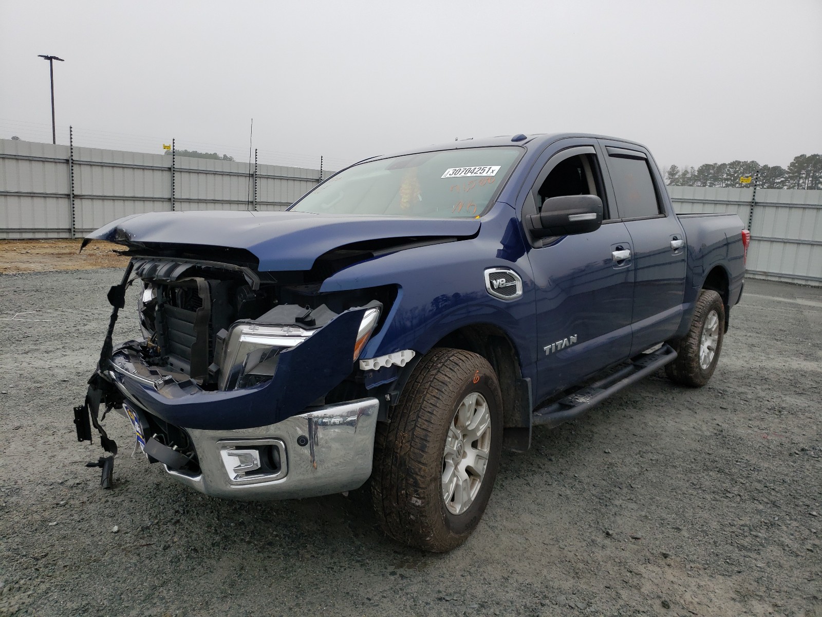 Photo 1 VIN: 1N6AA1E5XHN554136 - NISSAN TITAN SV 