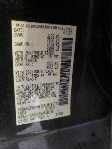 Photo 12 VIN: 1N6AA1E69HN558977 - NISSAN TITAN SV 