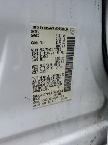 Photo 11 VIN: 1N6AA1EC2PN104624 - NISSAN TITAN 