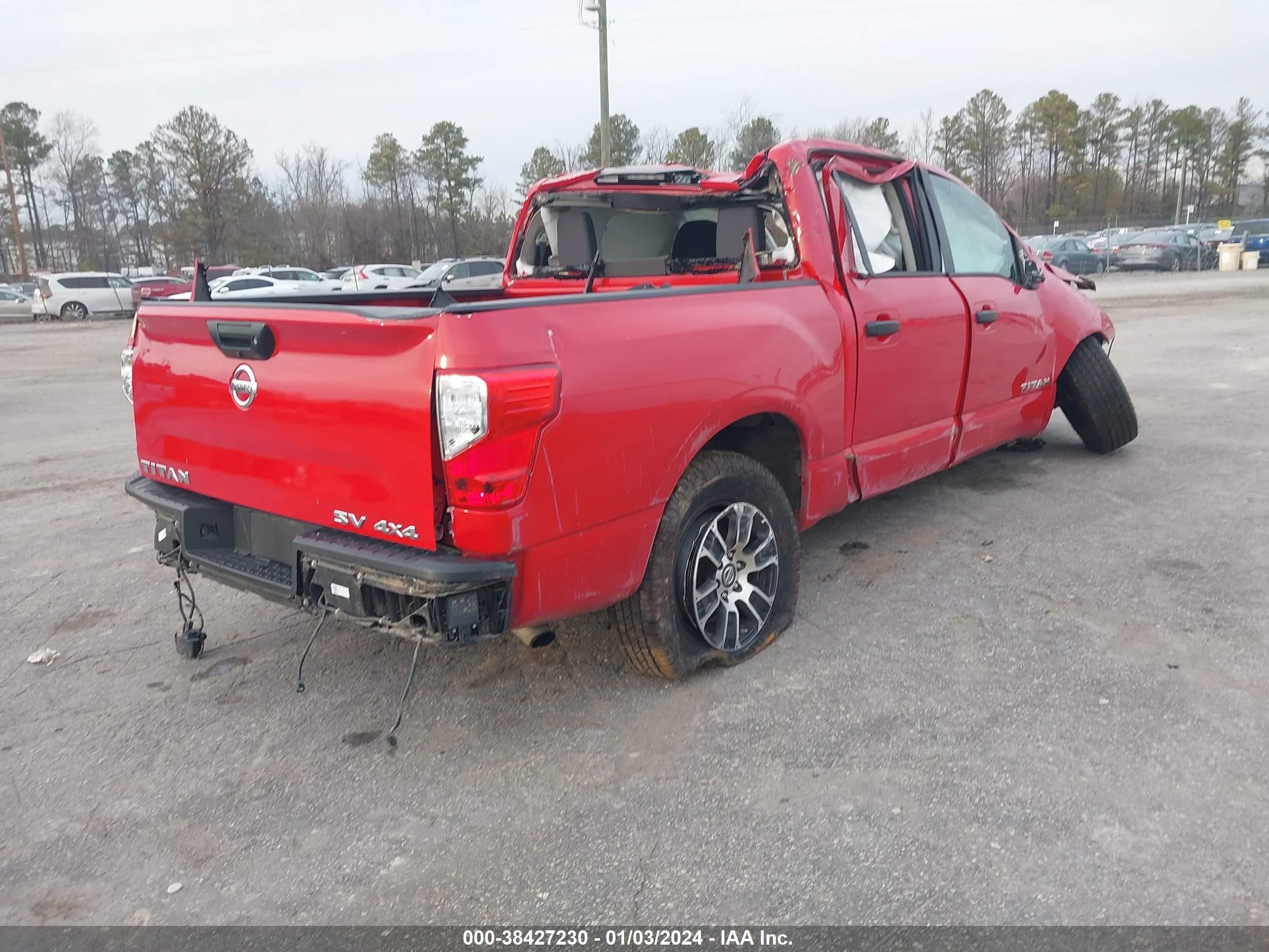 Photo 3 VIN: 1N6AA1EC5NN105473 - NISSAN TITAN 