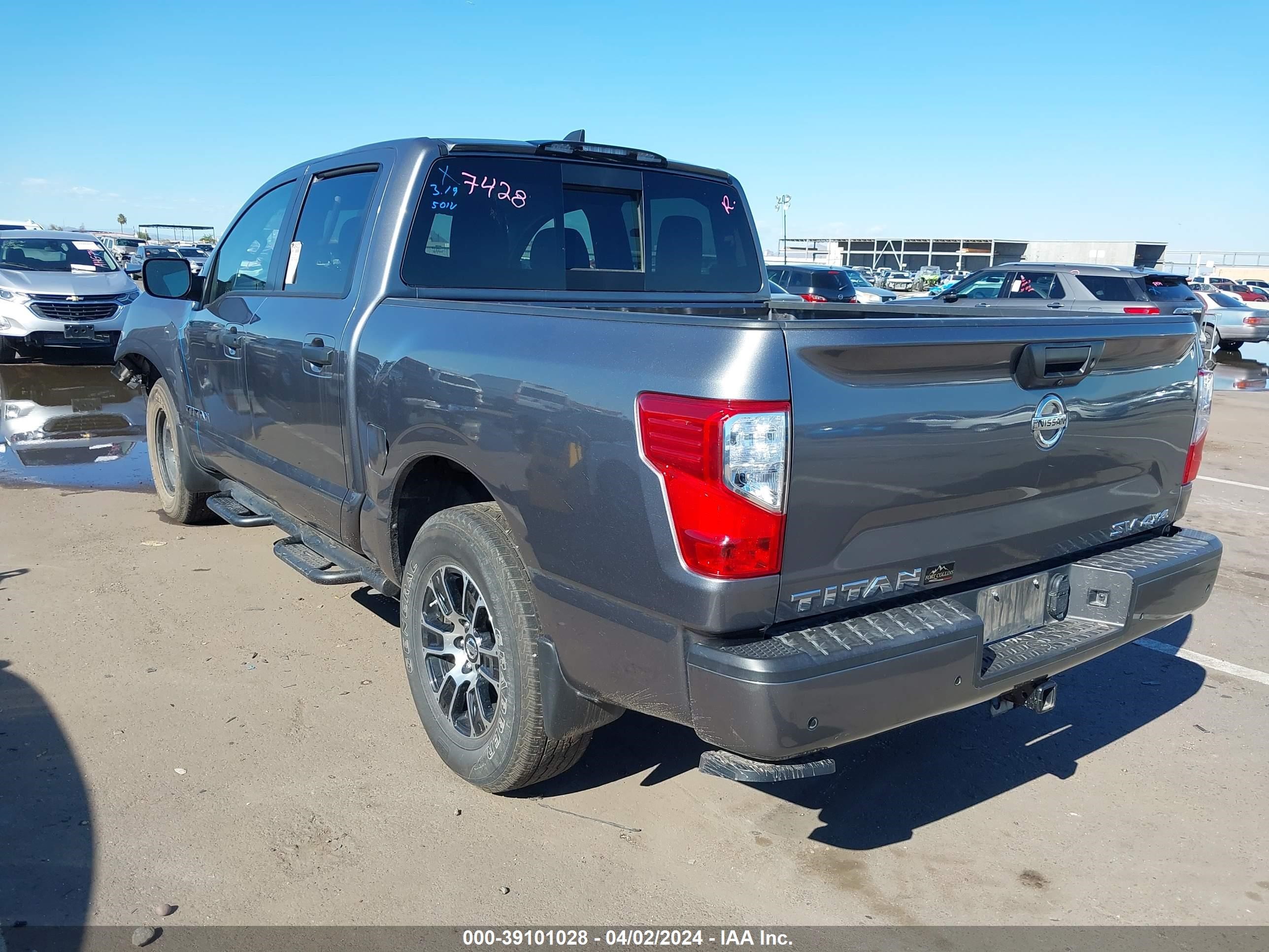 Photo 2 VIN: 1N6AA1EC9NN107646 - NISSAN TITAN 