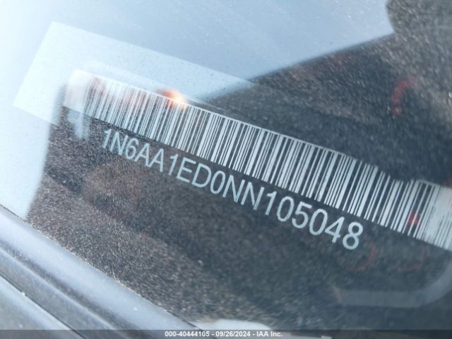 Photo 8 VIN: 1N6AA1ED0NN105048 - NISSAN TITAN 