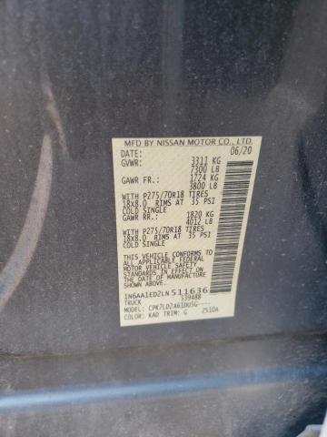 Photo 12 VIN: 1N6AA1ED2LN511636 - NISSAN TITAN SV 