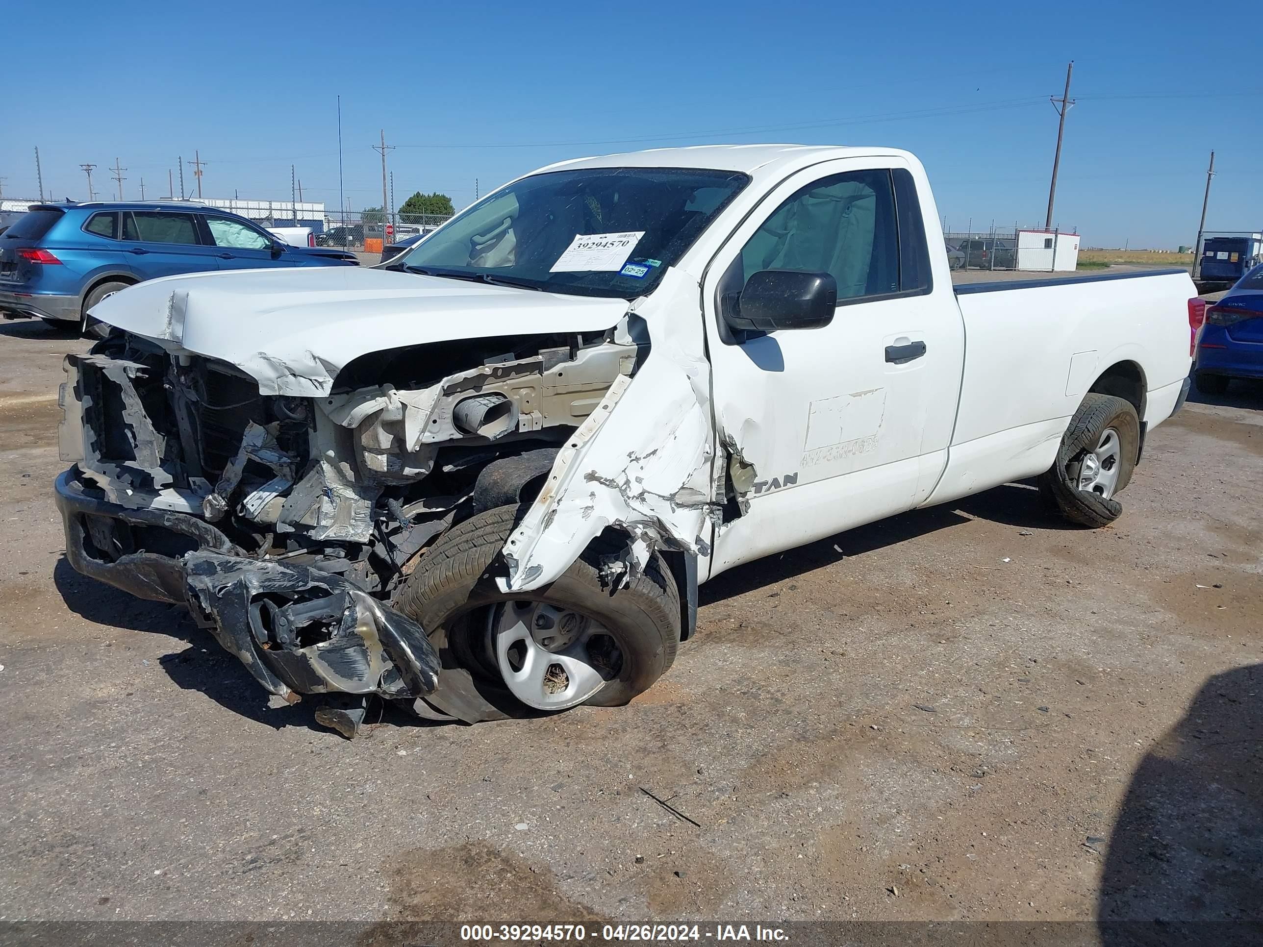 Photo 1 VIN: 1N6AA1R73HN567547 - NISSAN TITAN 