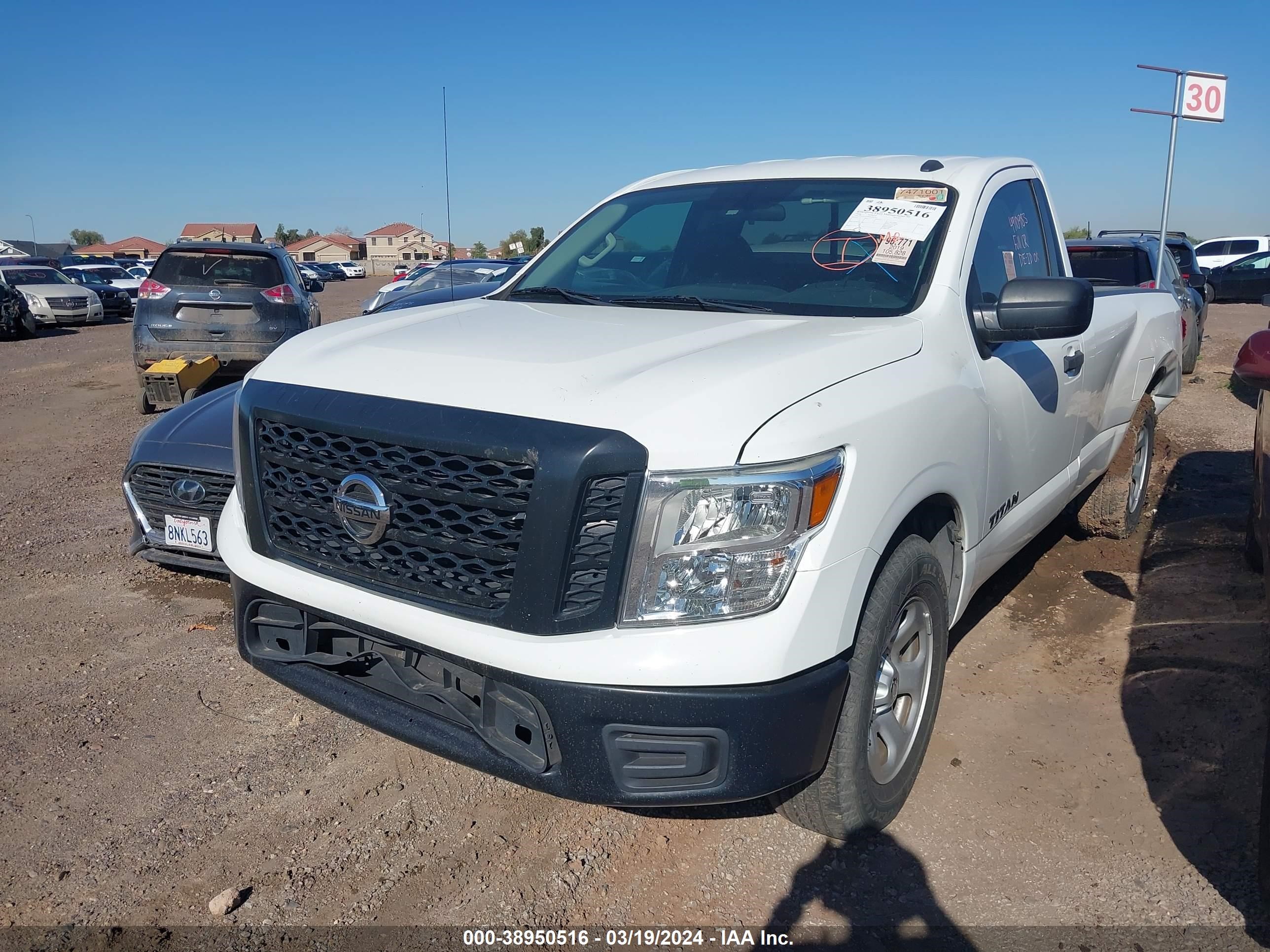 Photo 1 VIN: 1N6AA1R74KN518395 - NISSAN TITAN 