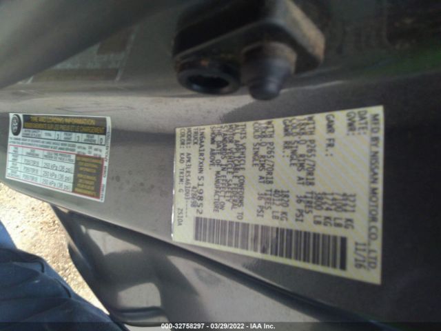 Photo 8 VIN: 1N6AA1R7XHN519852 - NISSAN TITAN 