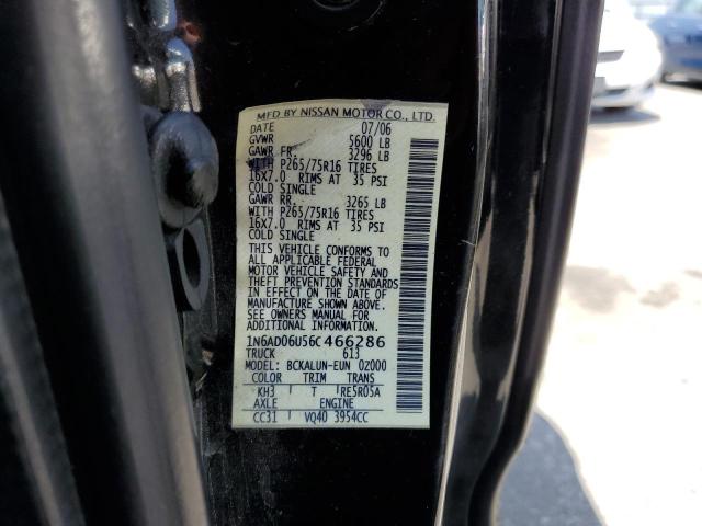 Photo 12 VIN: 1N6AD06U56C466286 - NISSAN FRONTIER 