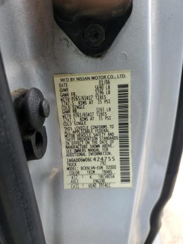 Photo 11 VIN: 1N6AD06W06C424755 - NISSAN FRONTIER 