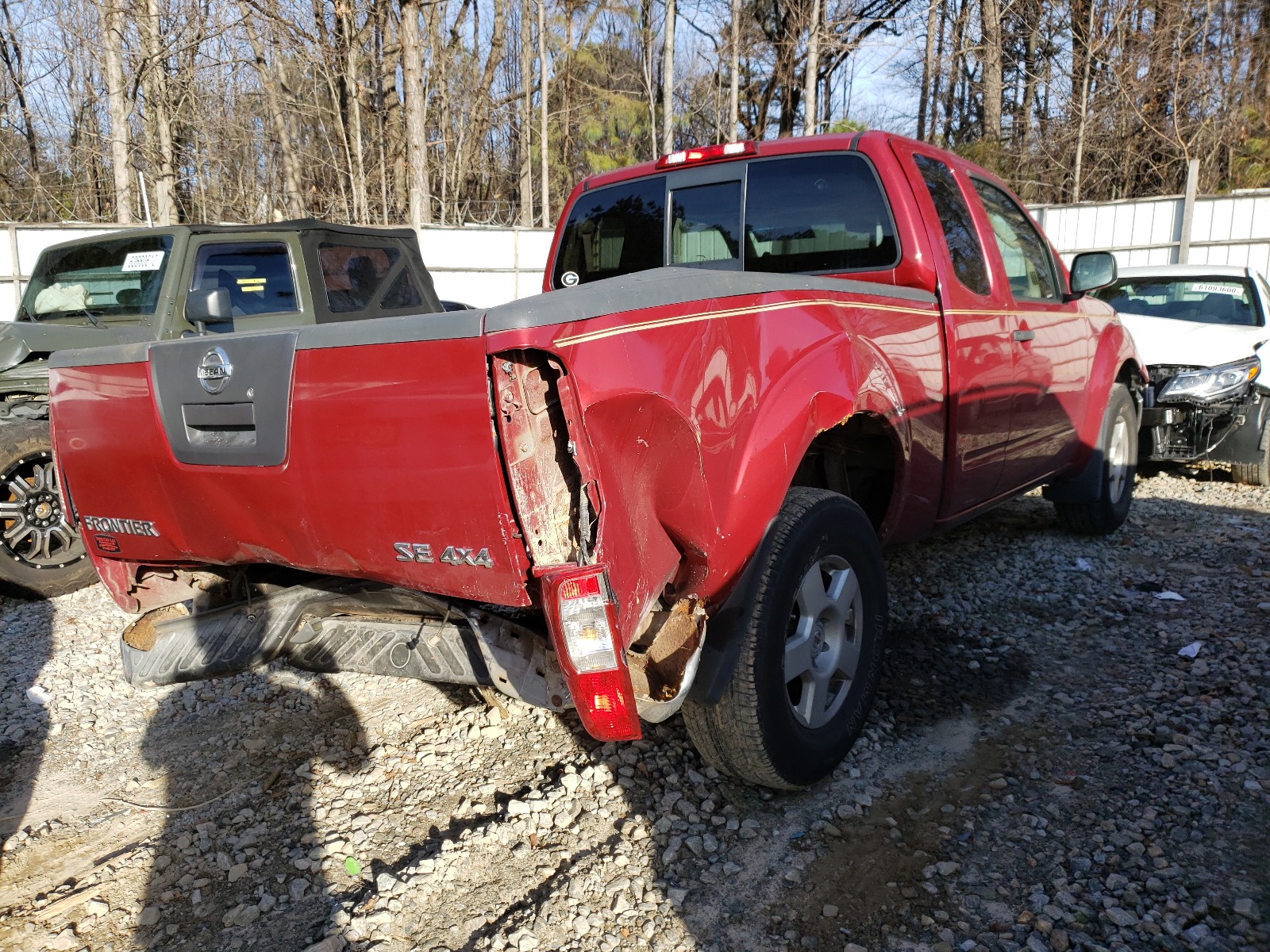 Photo 3 VIN: 1N6AD06W76C410951 - NISSAN FRONTIER K 