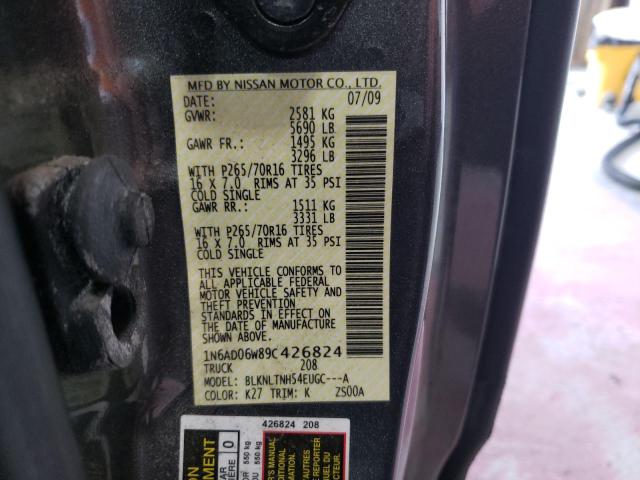 Photo 11 VIN: 1N6AD06W89C426824 - NISSAN FRONTIER K 