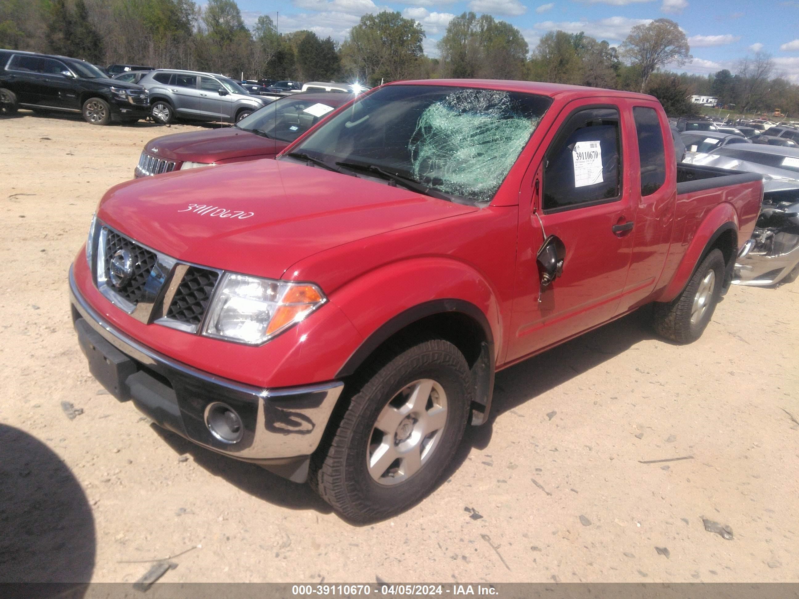 Photo 1 VIN: 1N6AD06W98C402997 - NISSAN NAVARA (FRONTIER) 