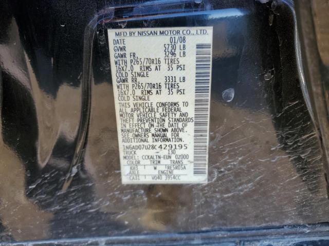 Photo 11 VIN: 1N6AD07U28C429195 - NISSAN FRONTIER C 