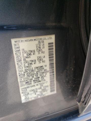 Photo 11 VIN: 1N6AD07UX6C470977 - NISSAN FRONTIER C 