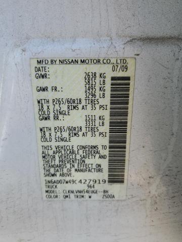 Photo 11 VIN: 1N6AD07W49C427919 - NISSAN FRONTIER C 