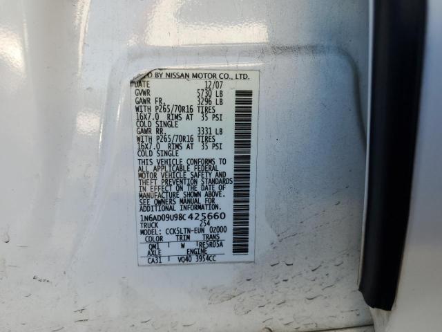 Photo 11 VIN: 1N6AD09U98C425660 - NISSAN FRONTIER C 