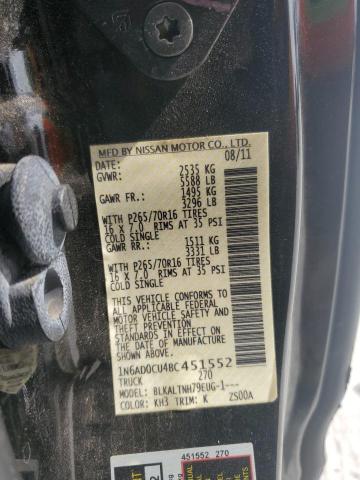 Photo 12 VIN: 1N6AD0CU4BC451552 - NISSAN FRONTIER 