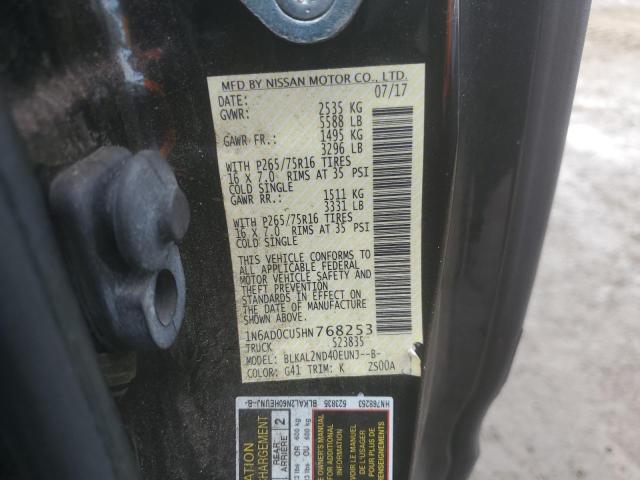 Photo 11 VIN: 1N6AD0CU5HN768253 - NISSAN FRONTIER 