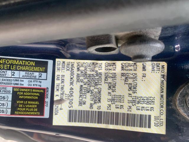 Photo 11 VIN: 1N6AD0CW2BC406305 - NISSAN FRONTIER S 