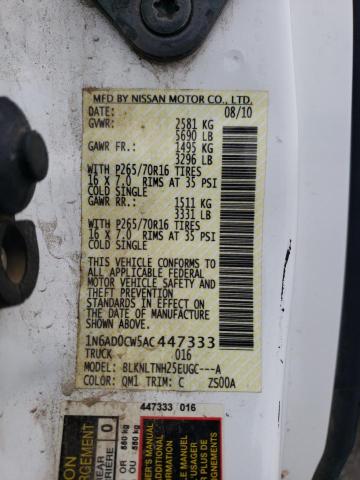 Photo 11 VIN: 1N6AD0CW5AC447333 - NISSAN FRONTIER 