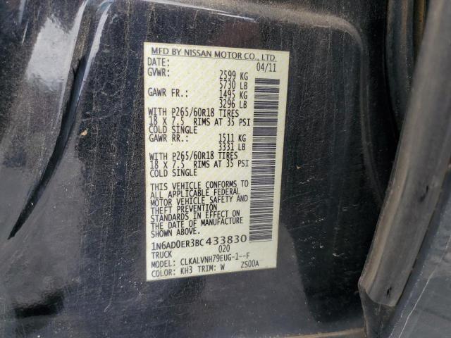 Photo 12 VIN: 1N6AD0ER3BC433830 - NISSAN FRONTIER 