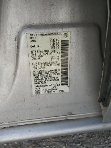 Photo 9 VIN: 1N6AD0ER4AC415318 - NISSAN FRONTIER C 