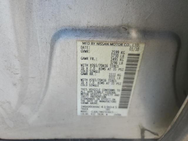 Photo 11 VIN: 1N6AD0ER4AC419045 - NISSAN FRONTIER C 