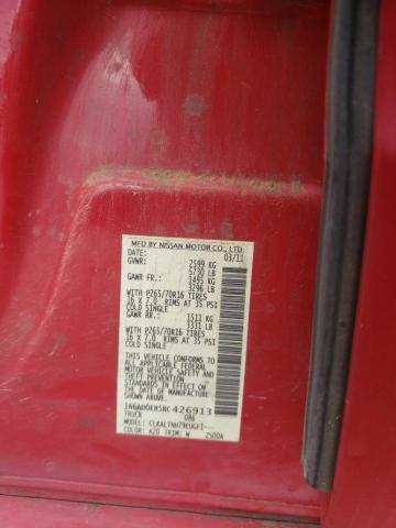 Photo 11 VIN: 1N6AD0ER5BC426913 - NISSAN FRONTIER 