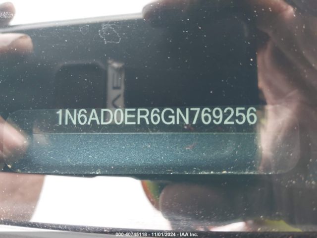 Photo 8 VIN: 1N6AD0ER6GN769256 - NISSAN FRONTIER 