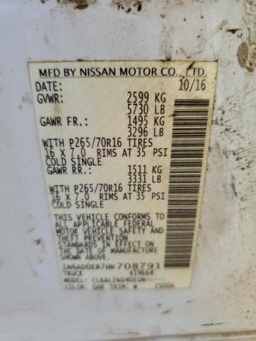 Photo 11 VIN: 1N6AD0ER7HN708791 - NISSAN FRONTIER 