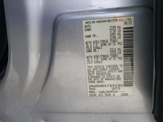 Photo 11 VIN: 1N6AD0ER8FN769290 - NISSAN FRONTIER S 