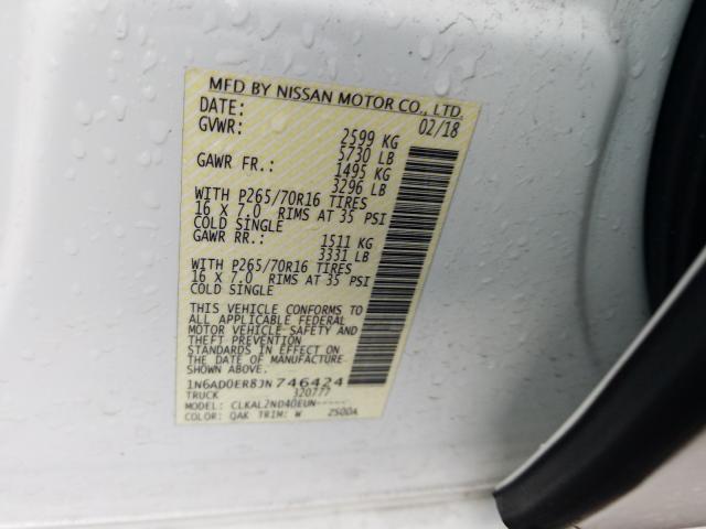 Photo 9 VIN: 1N6AD0ER8JN746424 - NISSAN FRONTIER S 