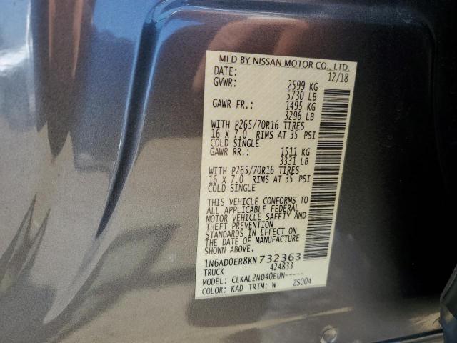 Photo 11 VIN: 1N6AD0ER8KN732363 - NISSAN FRONTIER S 