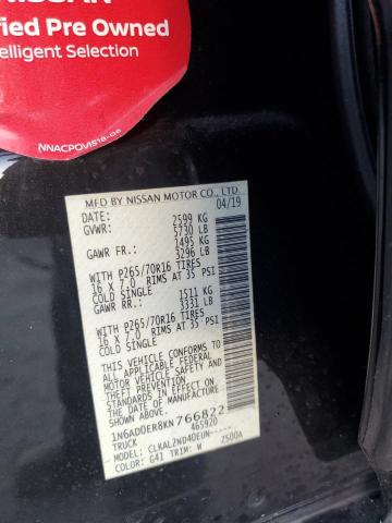 Photo 11 VIN: 1N6AD0ER8KN766822 - NISSAN FRONTIER S 