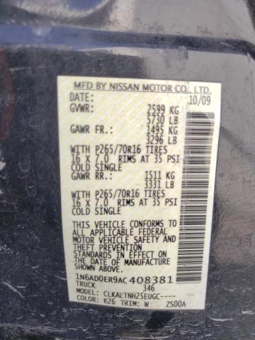 Photo 11 VIN: 1N6AD0ER9AC408381 - NISSAN FRONTIER 