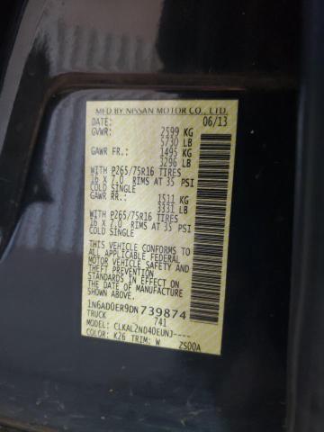 Photo 11 VIN: 1N6AD0ER9DN739874 - NISSAN FRONTIER 