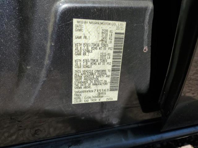 Photo 11 VIN: 1N6AD0ER9GN715563 - NISSAN FRONTIER 