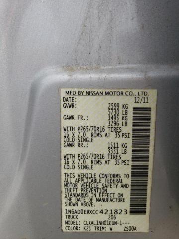 Photo 11 VIN: 1N6AD0ERXCC421823 - NISSAN FRONTIER S 