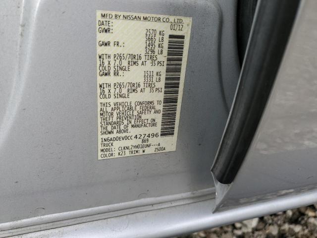 Photo 11 VIN: 1N6AD0EV0CC427496 - NISSAN FRONTIER S 